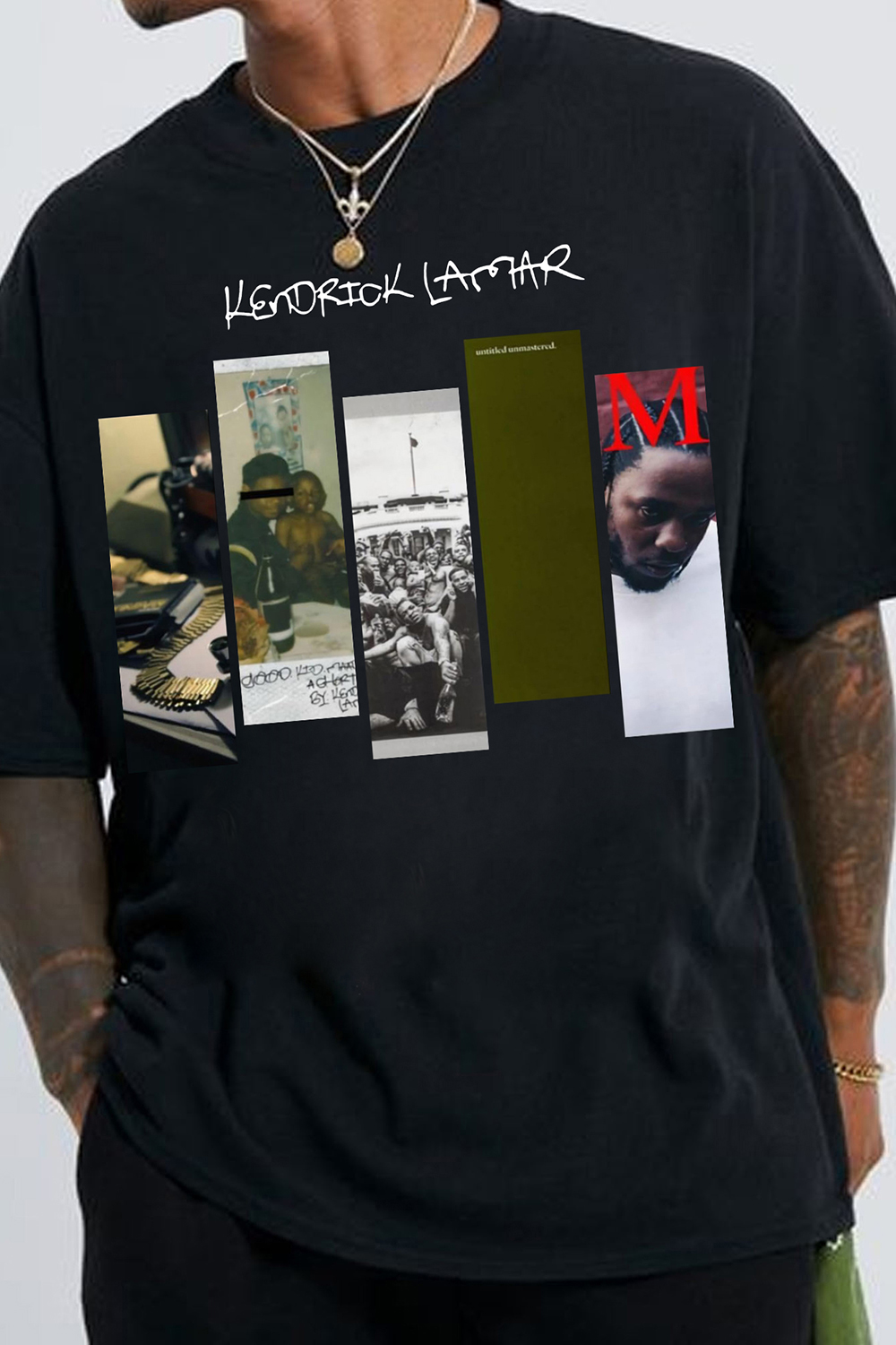 Kendrick Lamar Discography Classic Tee For Men