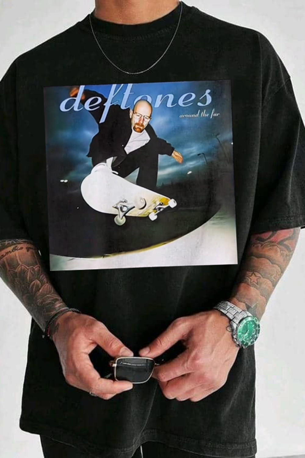 Breaking Bad x Deftones Graphic Tee For Men