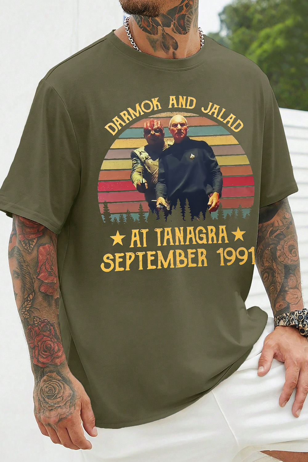 Darmok and Jalad At Tanagra September Startrek Tee For Men