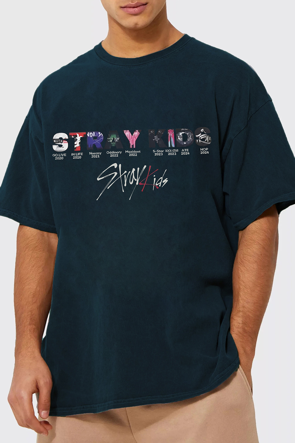 Stray Kids Albums Tee For Men