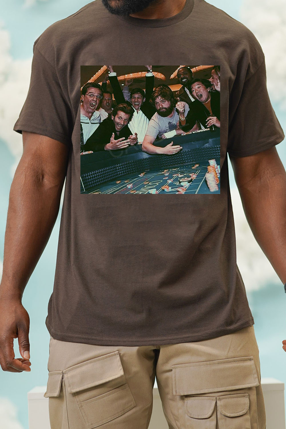 The Hangover Blackjack Scene Graphic Tee For Men