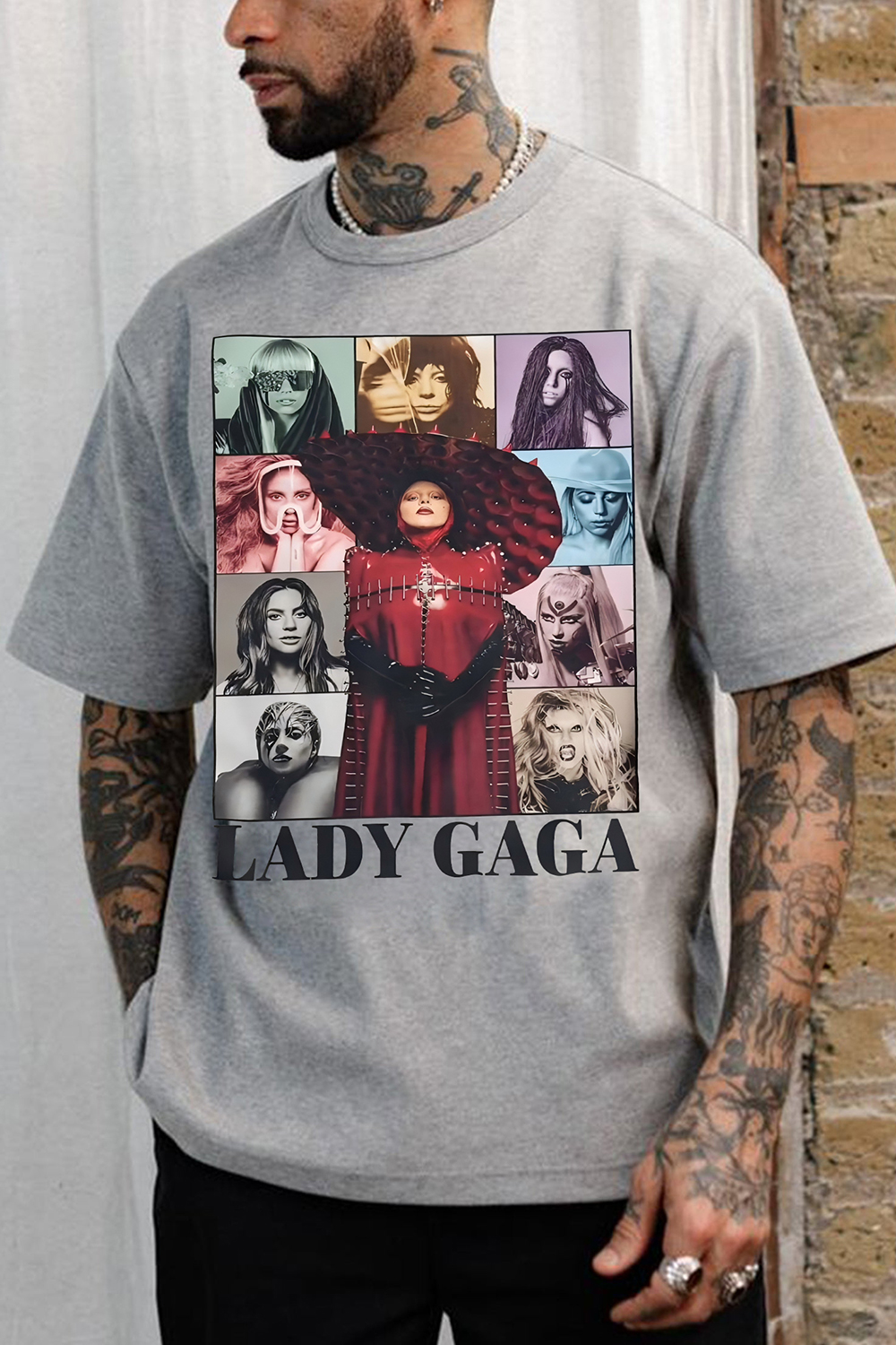 Lady Gaga Abracadabra Graphic Tee For Men