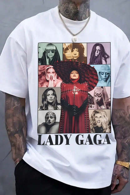 Lady Gaga Abracadabra Graphic Tee For Men