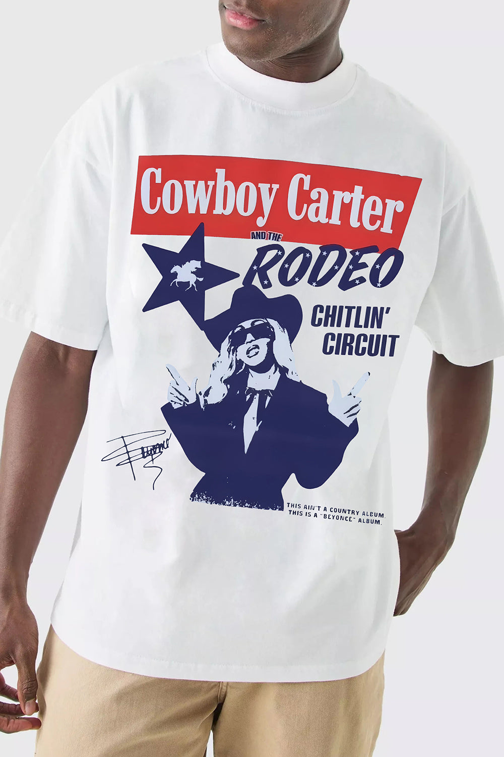 Beyoncé Queen Bee Cowboy Carter Rodeo Tee For Men