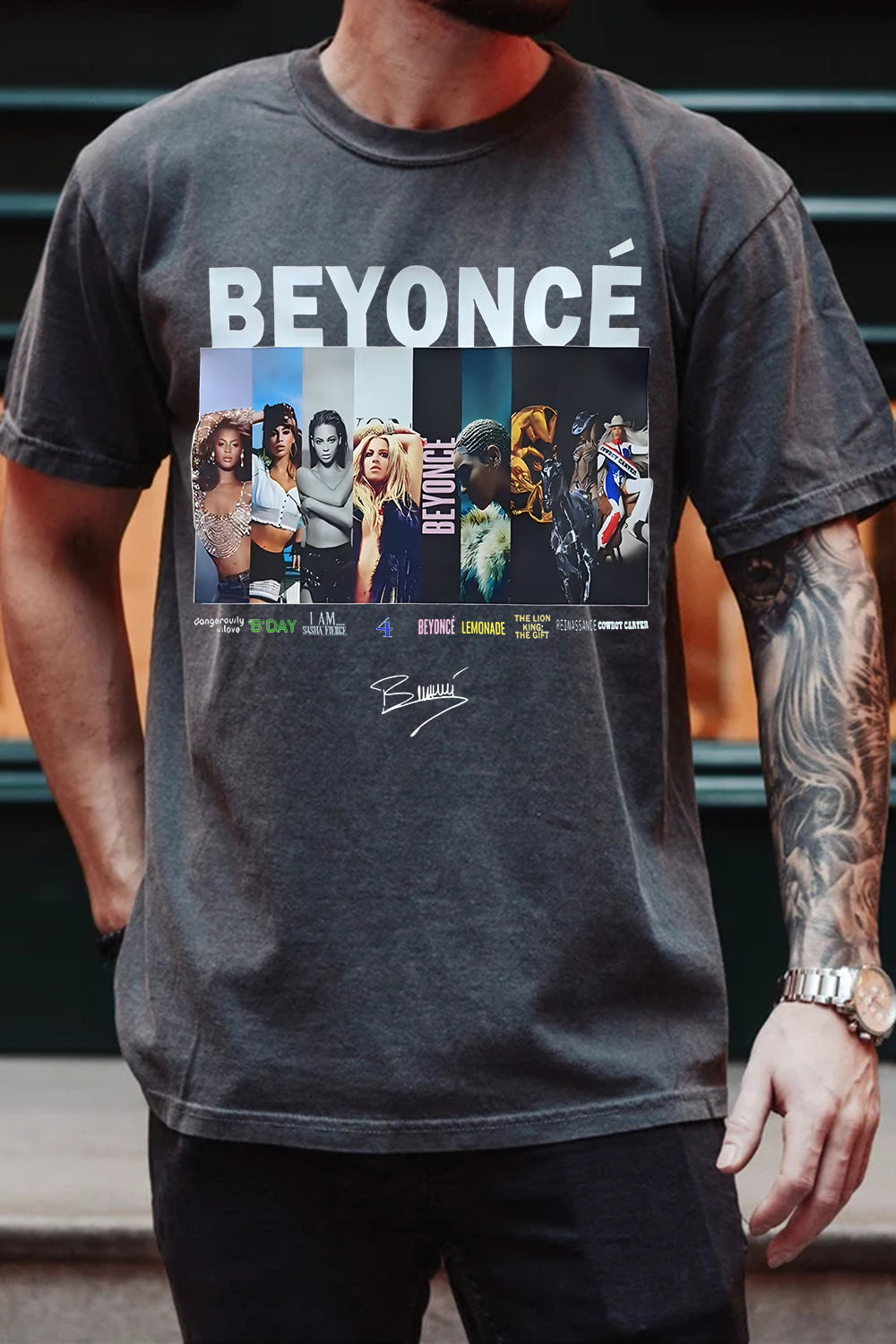 Beyoncé Cowboy Carter Album Tee For Men