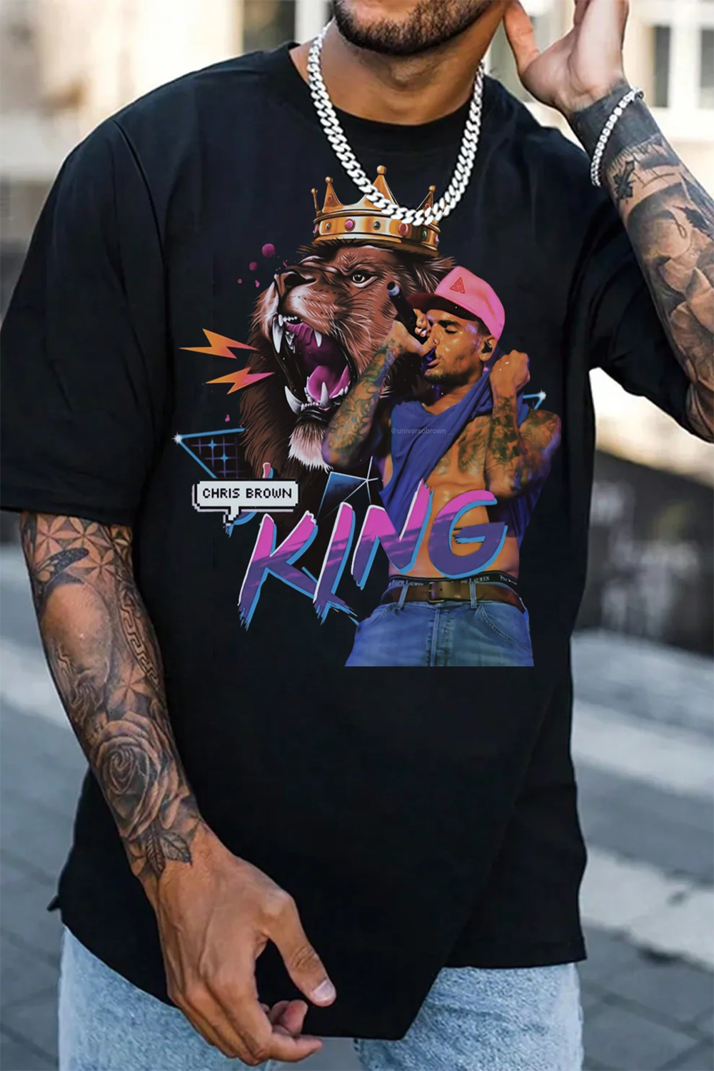 Chris Brown Concert Tee For Men