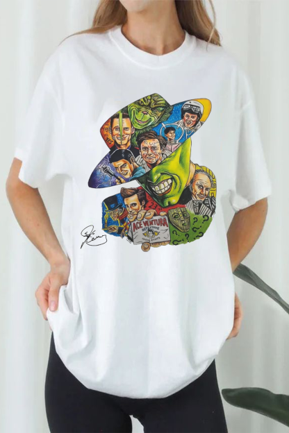jimcarreymovies Printed short sleeves