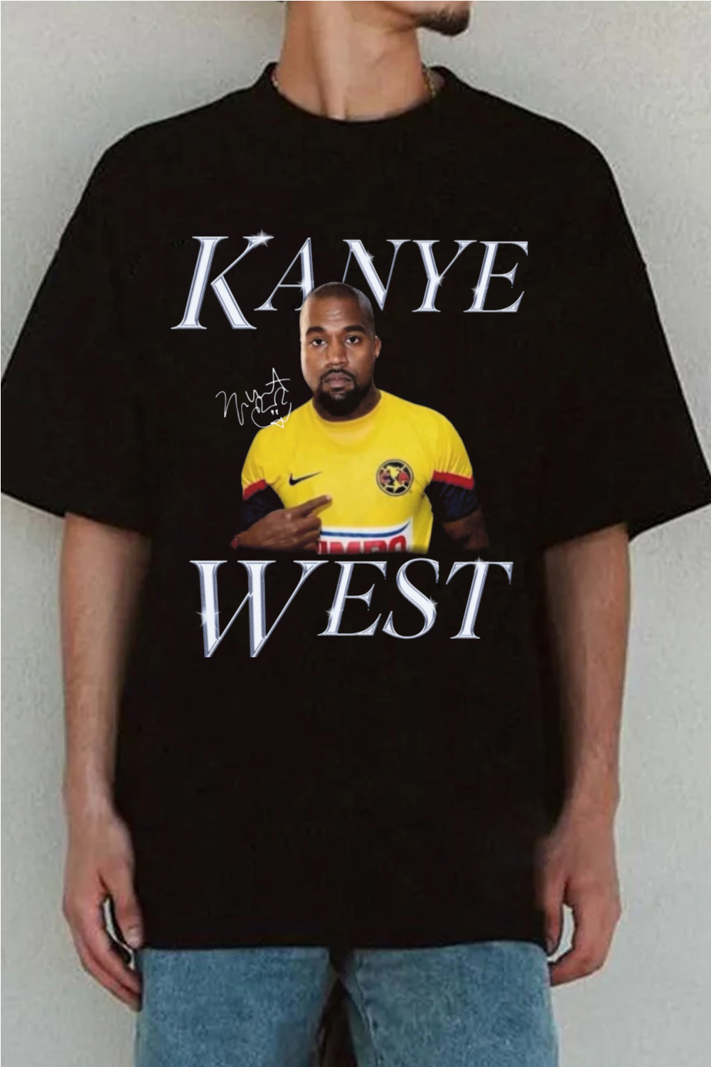 Playera Kanye West x Club MEN TEE