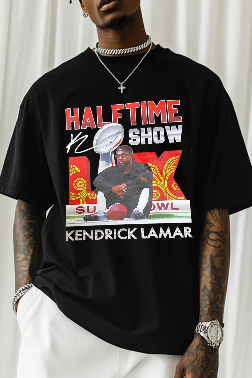 kendrick lamar super bowl t shirt