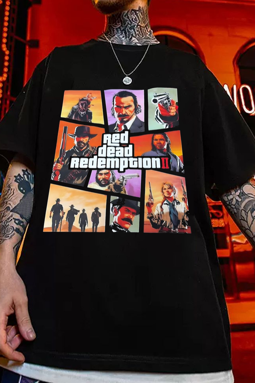The Red Dead Redemption 2 Characters in this incredible shirt