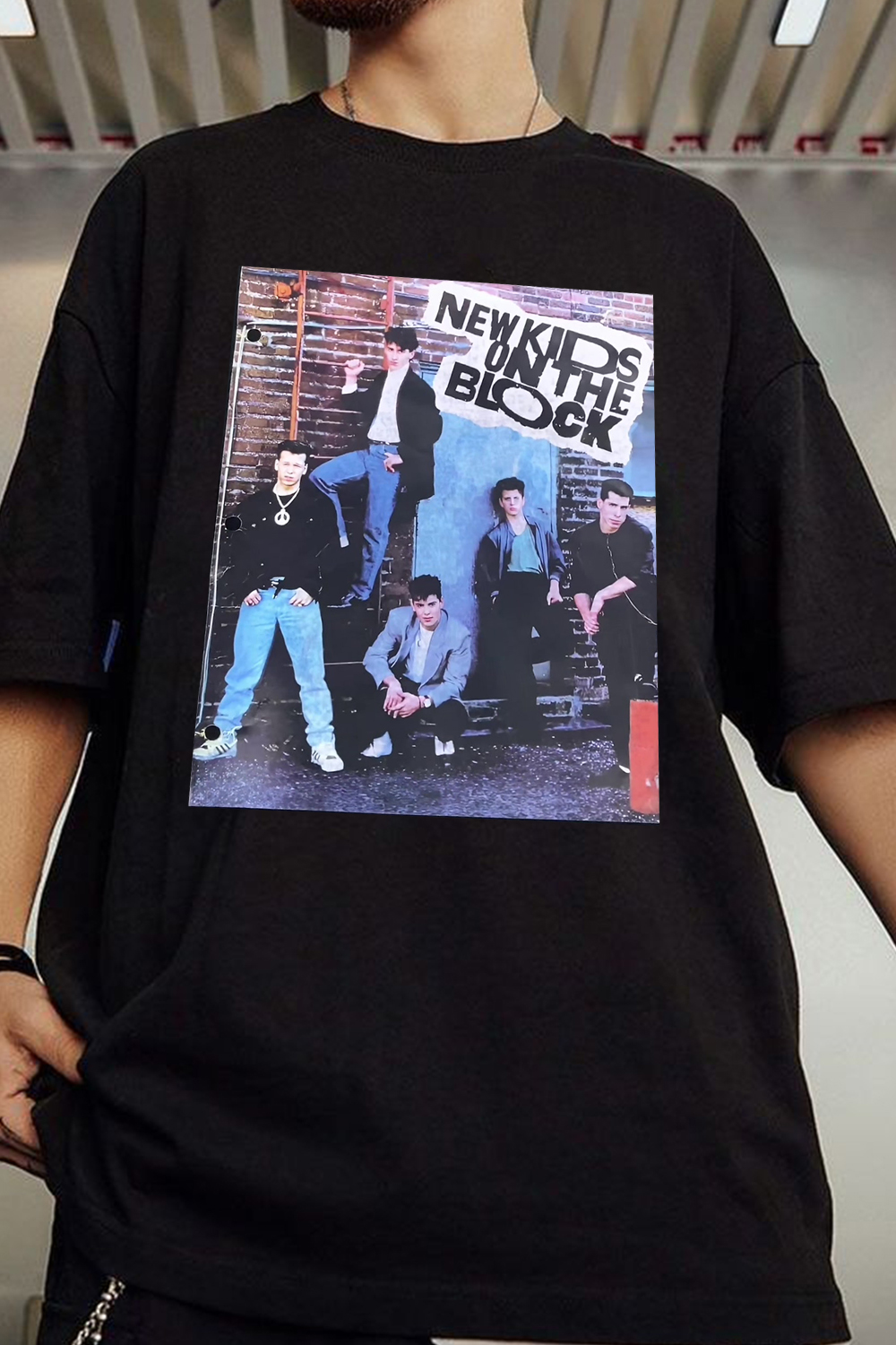 nkotb music tour  print t-shirt
