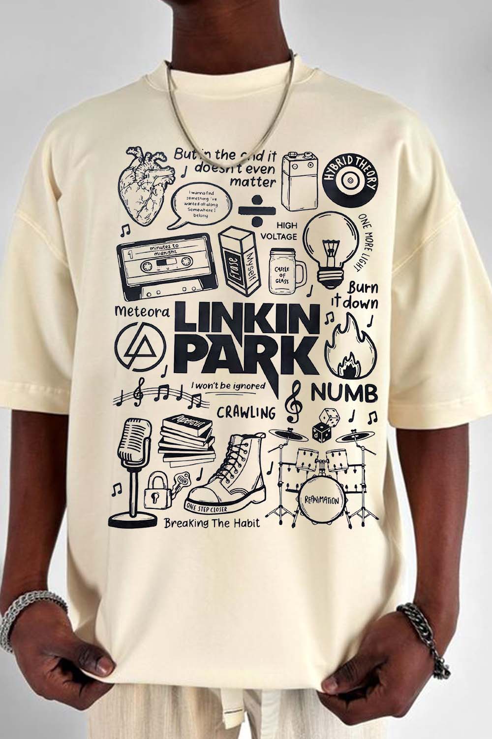 linkinpark album Tee For Men