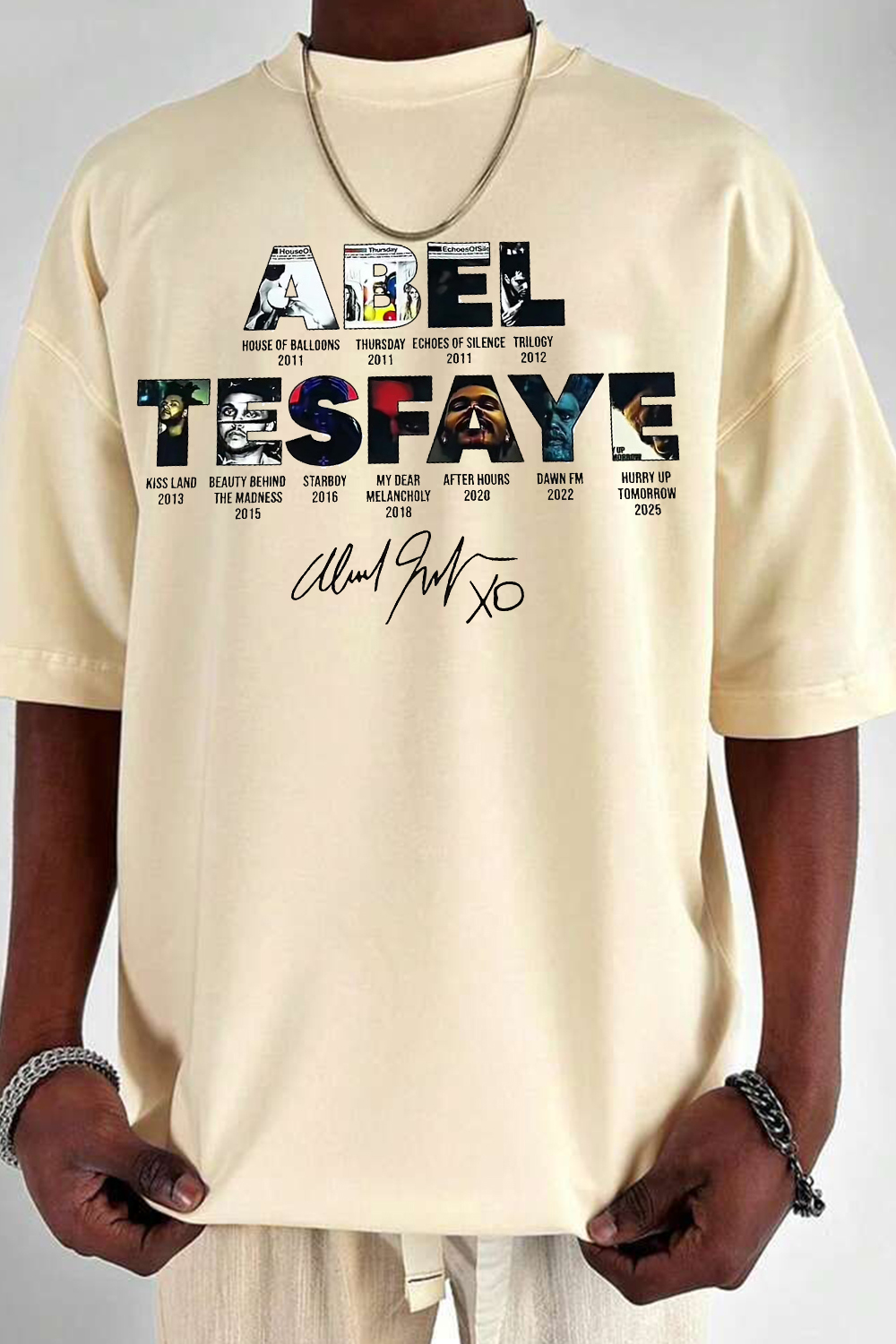 abeltesfaye Theweeknd shirt