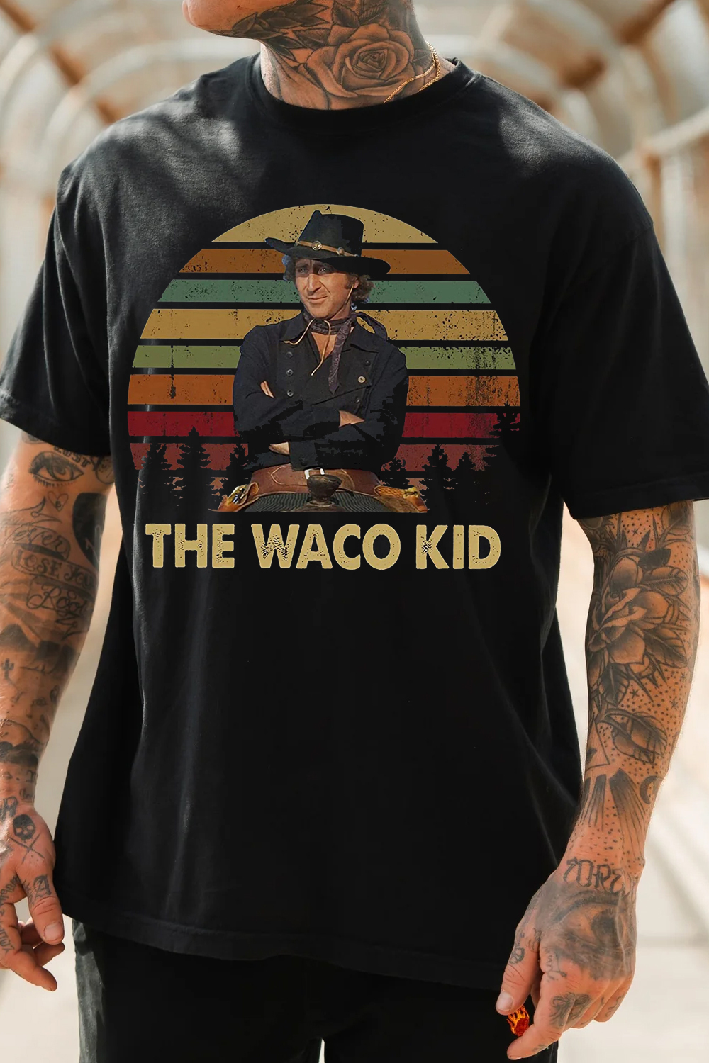 Blazing Saddles The Waco Kid Vintage T-Shirt