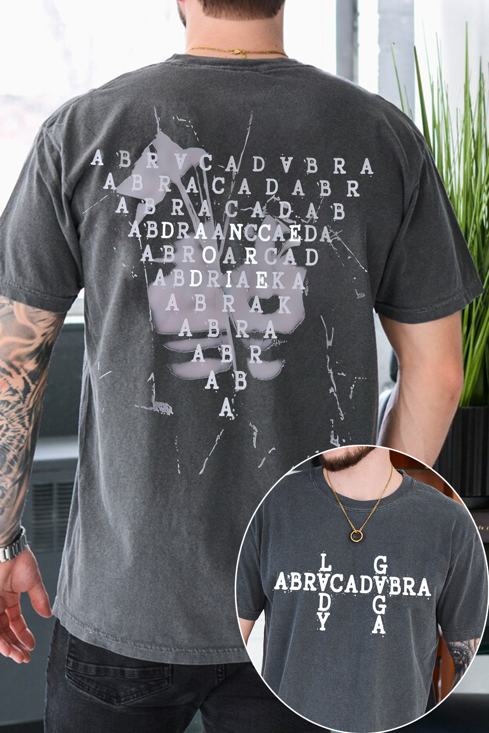 Lady Gaga Abracadabra Tee For Men