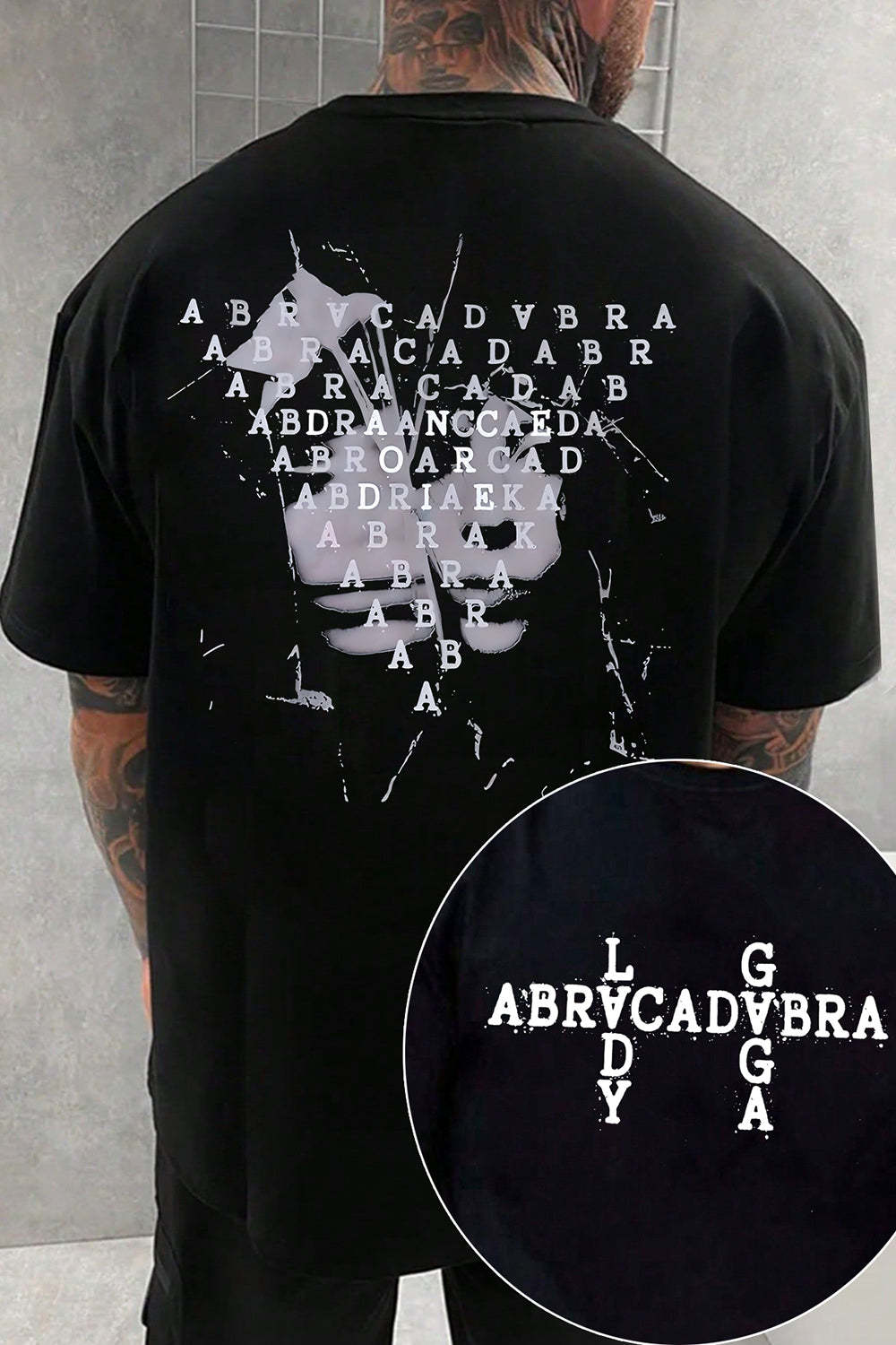 Lady Gaga Abracadabra Tee For Men