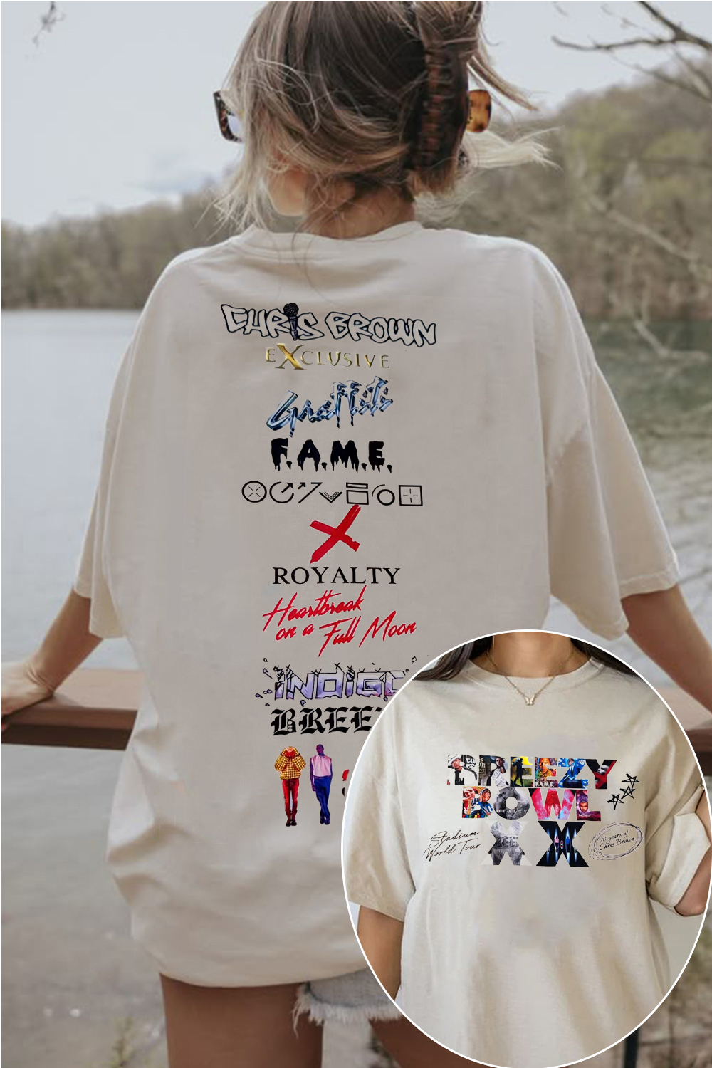 Breeze Bowl Journey front and back print T-shirt