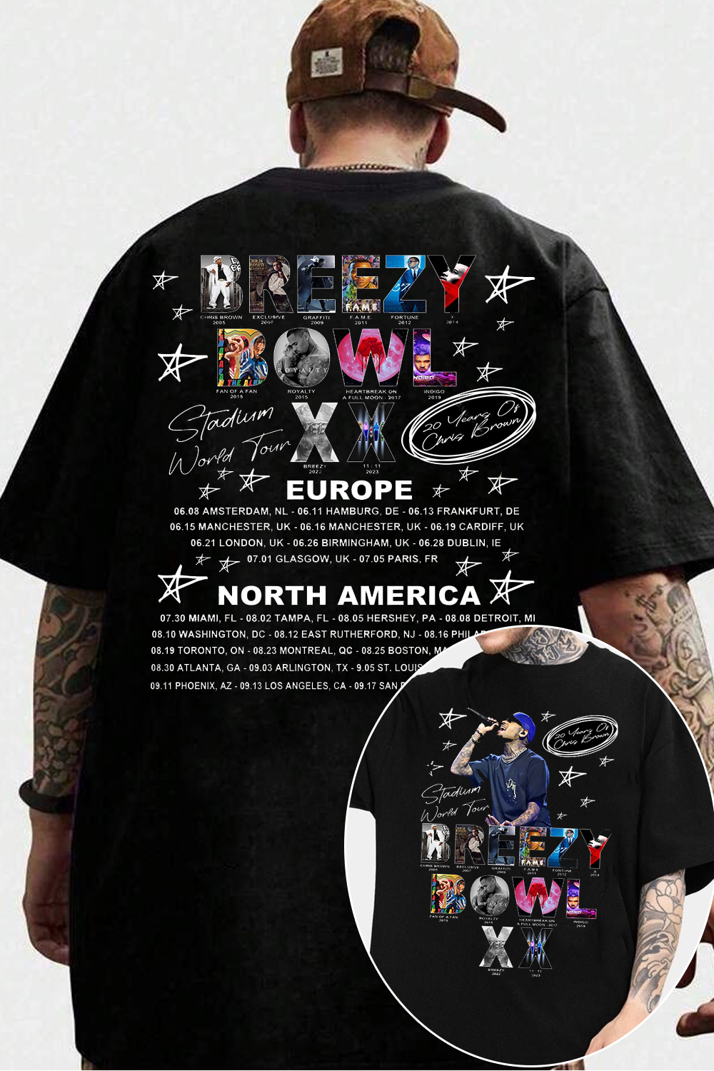 Breeze Tour Fan 2-Sided Print Shirt