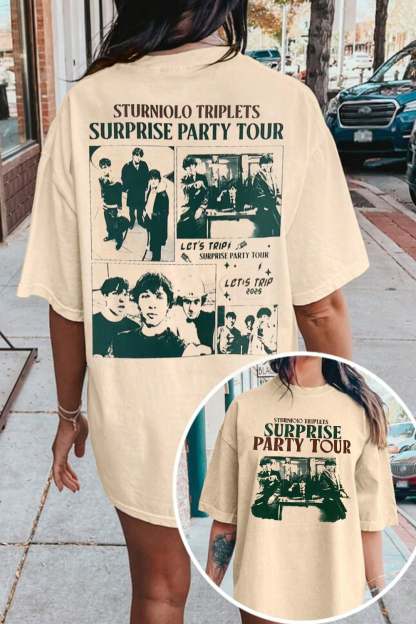 surprisepartytour tee
