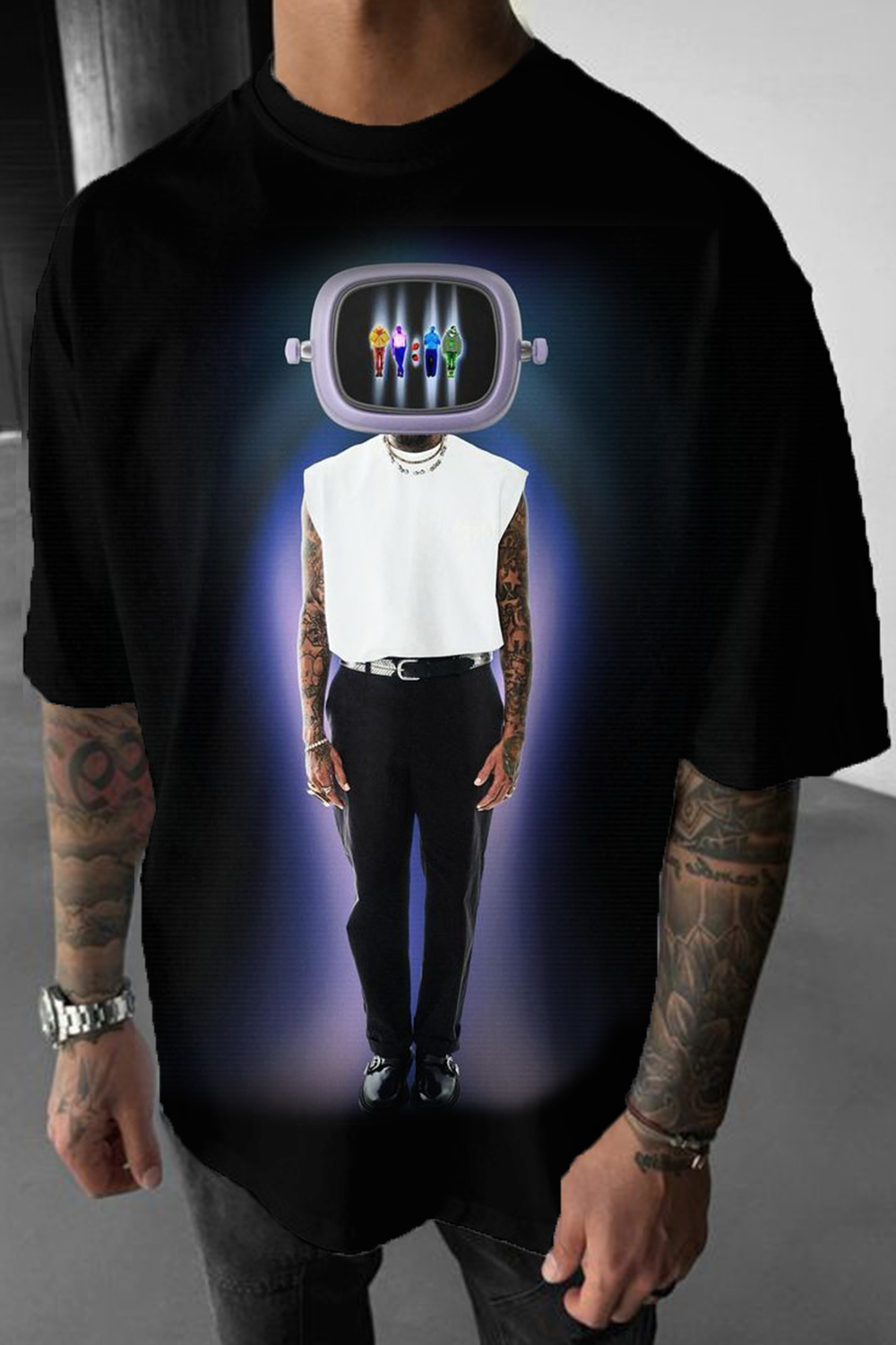 Chris Brown11 personalized print short-sleeved T-shirt