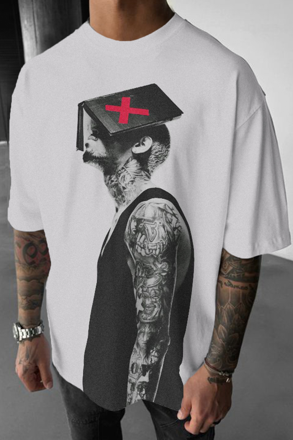 Chris Brown personalized print short sleeve T-shirt