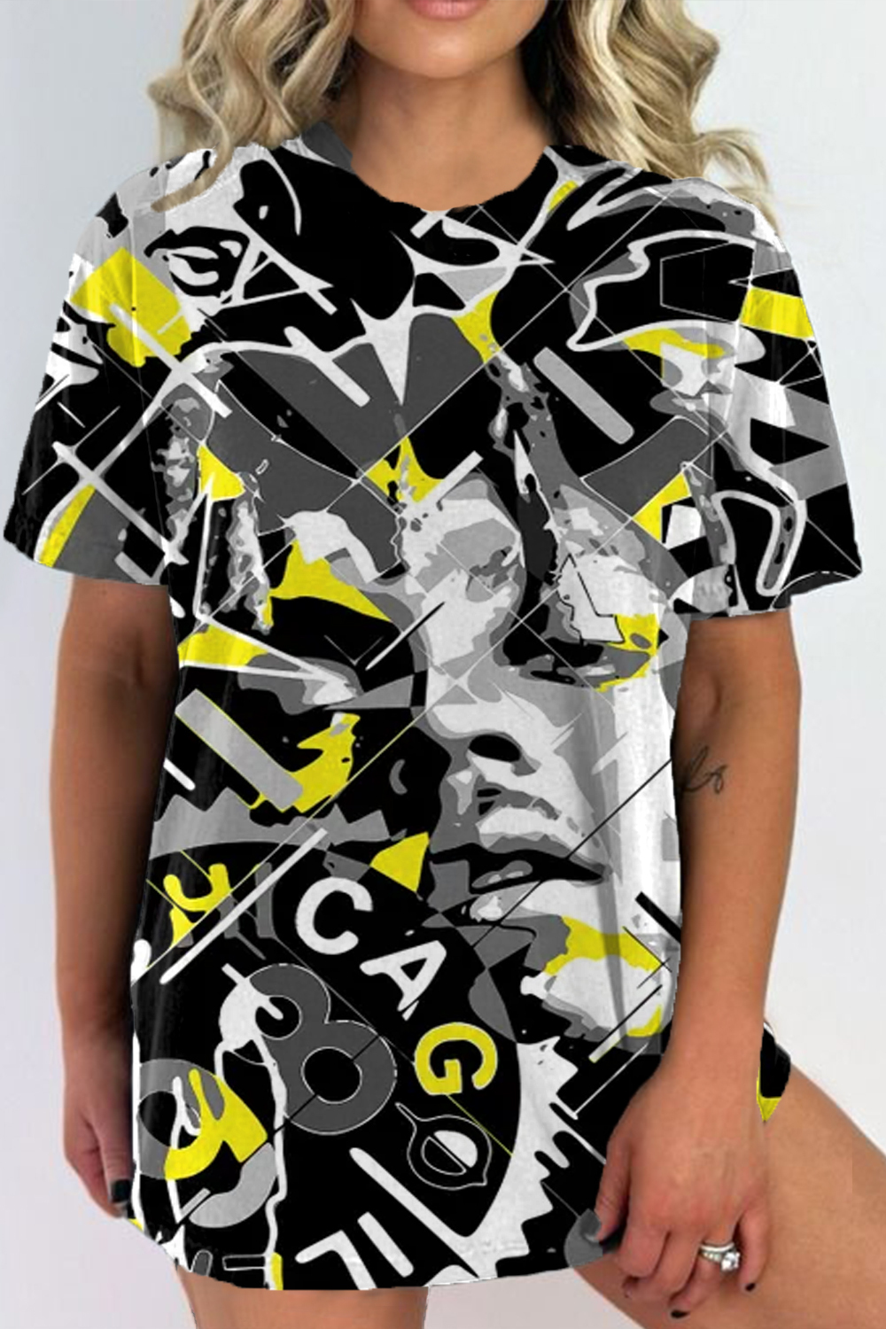 juice world poster loose ladies t-shirt