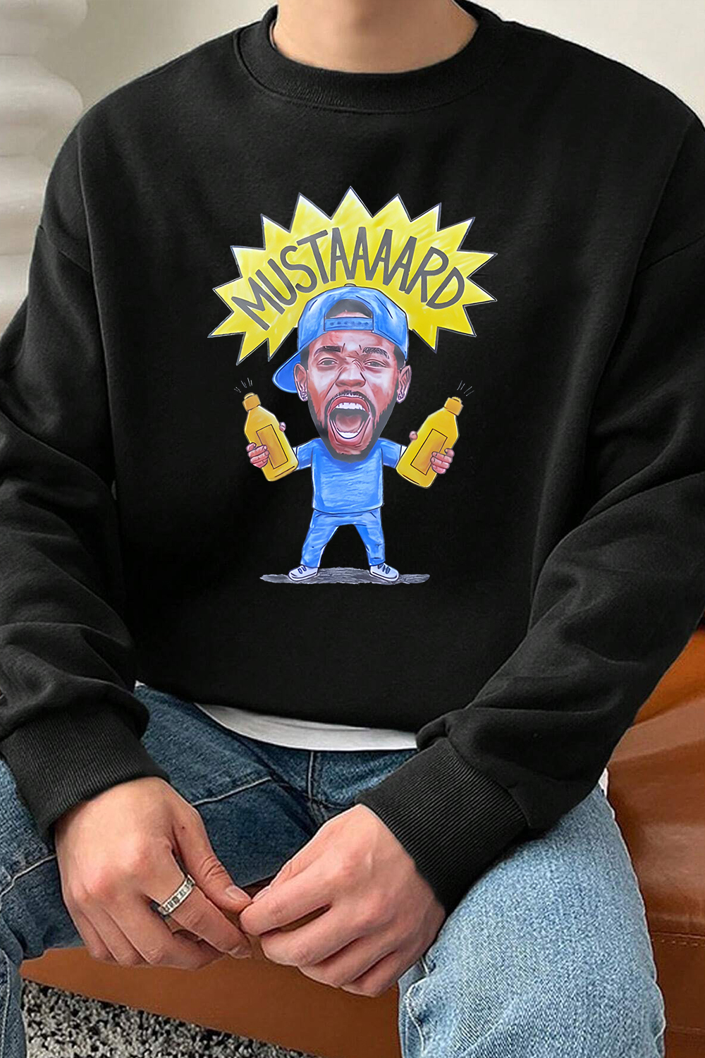 MUSTAAAARD Kendrick Fleece Sweatshirt For Men