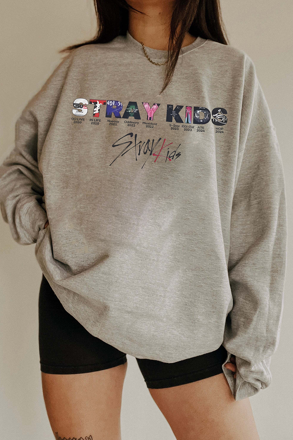 Stray Kids Albums Sweatshirt For Women