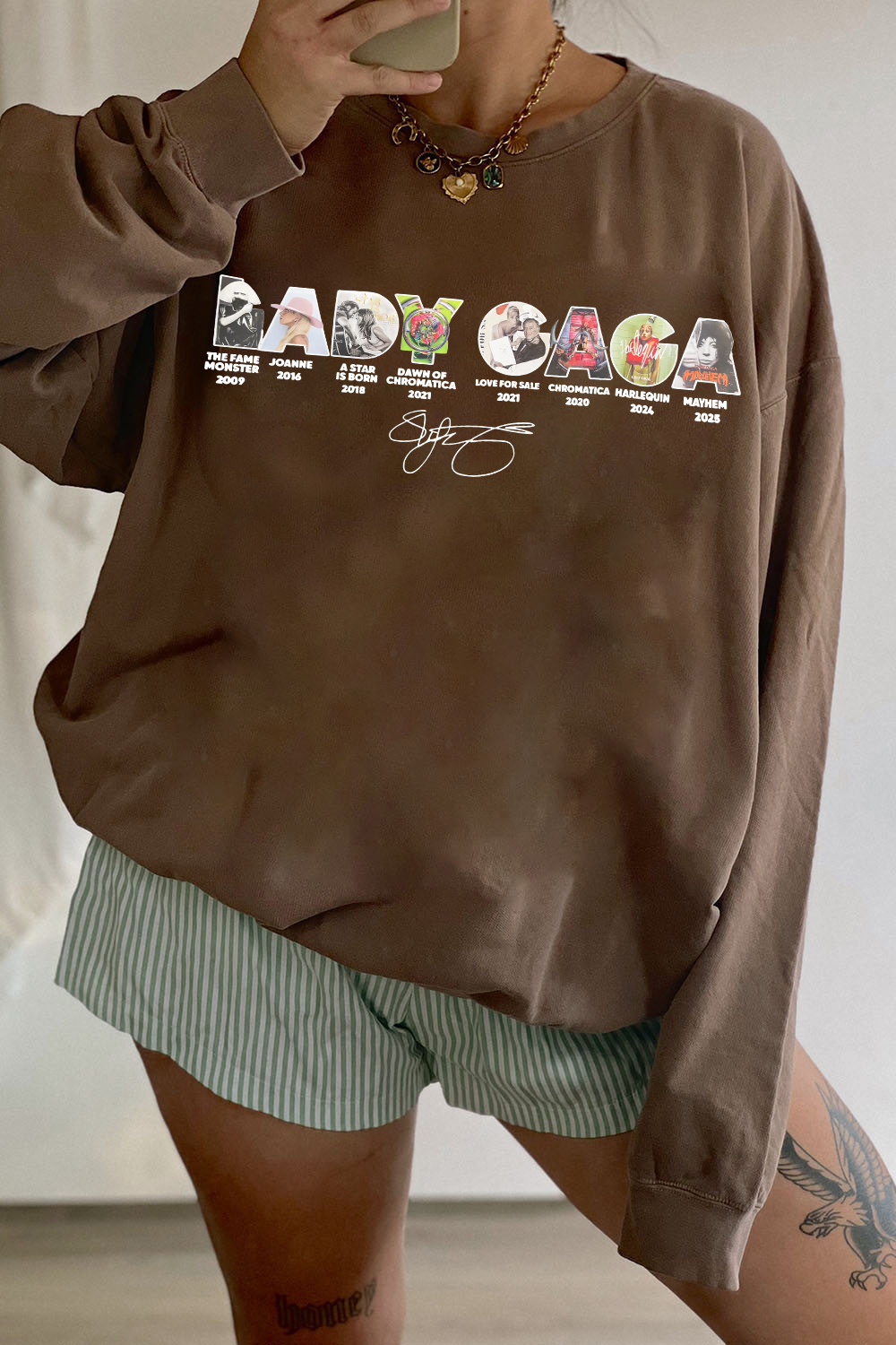 Lady Gaga Abracadabra Album Sweatshirt For Women