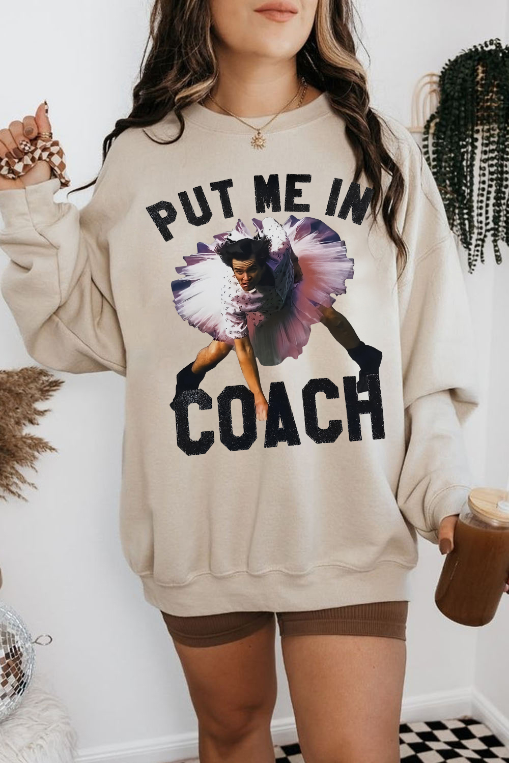 Ace Ventura Put Me In Coach Jim Carrey Funny Sweatshirt For Women
