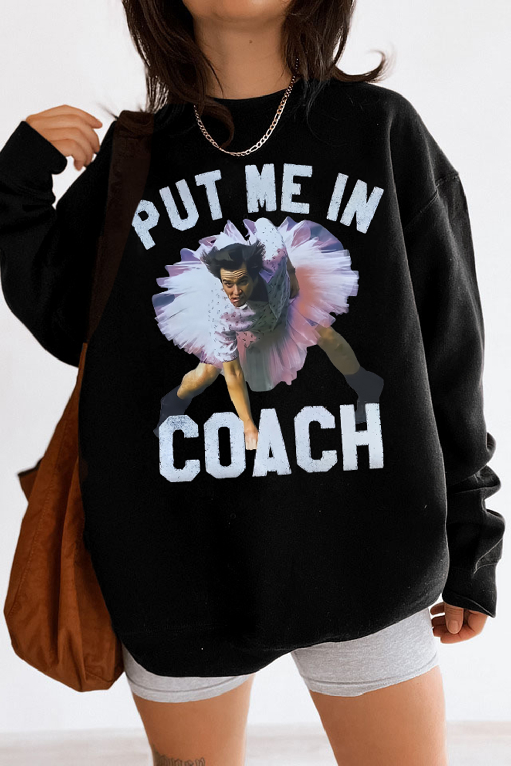 Ace Ventura Put Me In Coach Jim Carrey Funny Sweatshirt For Women
