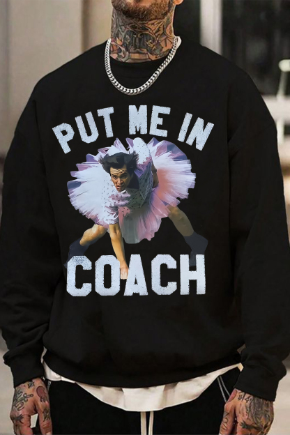 Ace Ventura Put Me In Coach Jim Carrey Funny Sweatshirt For Men