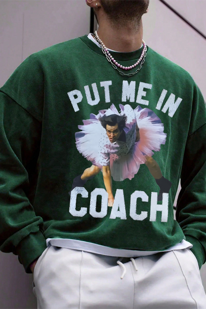 Ace Ventura Put Me In Coach Jim Carrey Funny Sweatshirt For Men