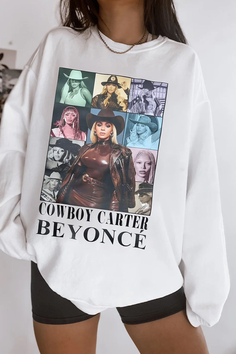 Beyoncé Concert Cowboy Carter Graphic Sweatshirt For Women