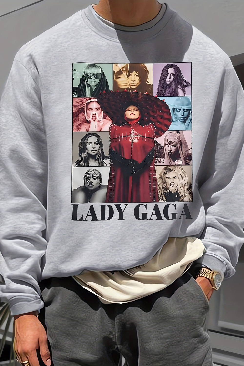 Lady Gaga Abracadabra Graphic Sweatshirt For Men