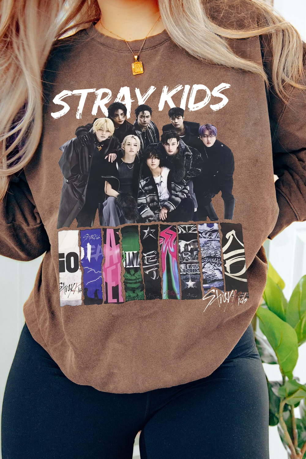 Stray Kids Album Graphic Sweatshirt For Women