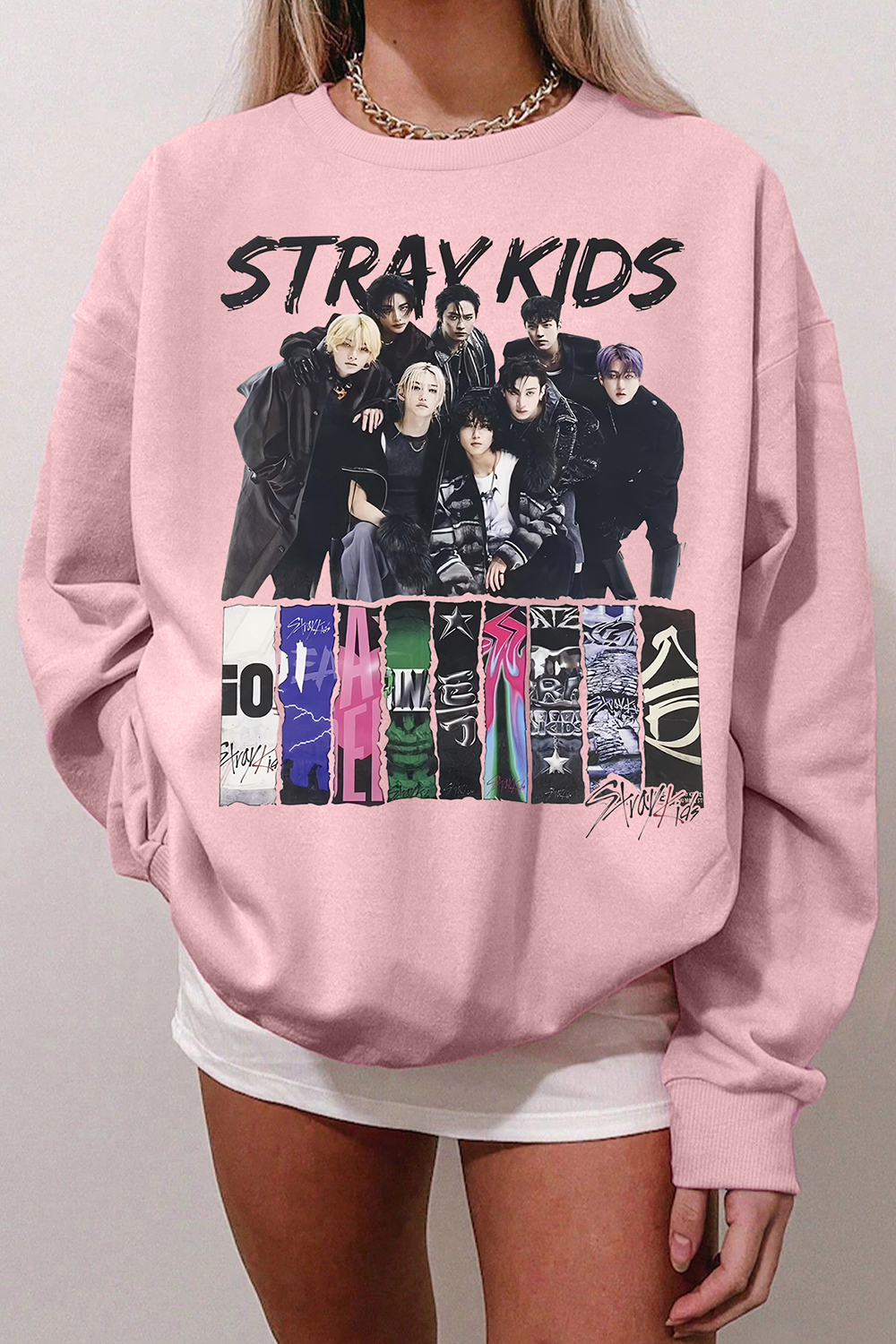 Stray Kids Album Graphic Sweatshirt For Women