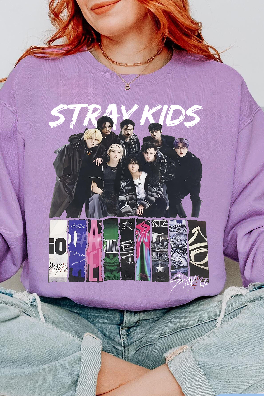 Stray Kids Album Graphic Sweatshirt For Women