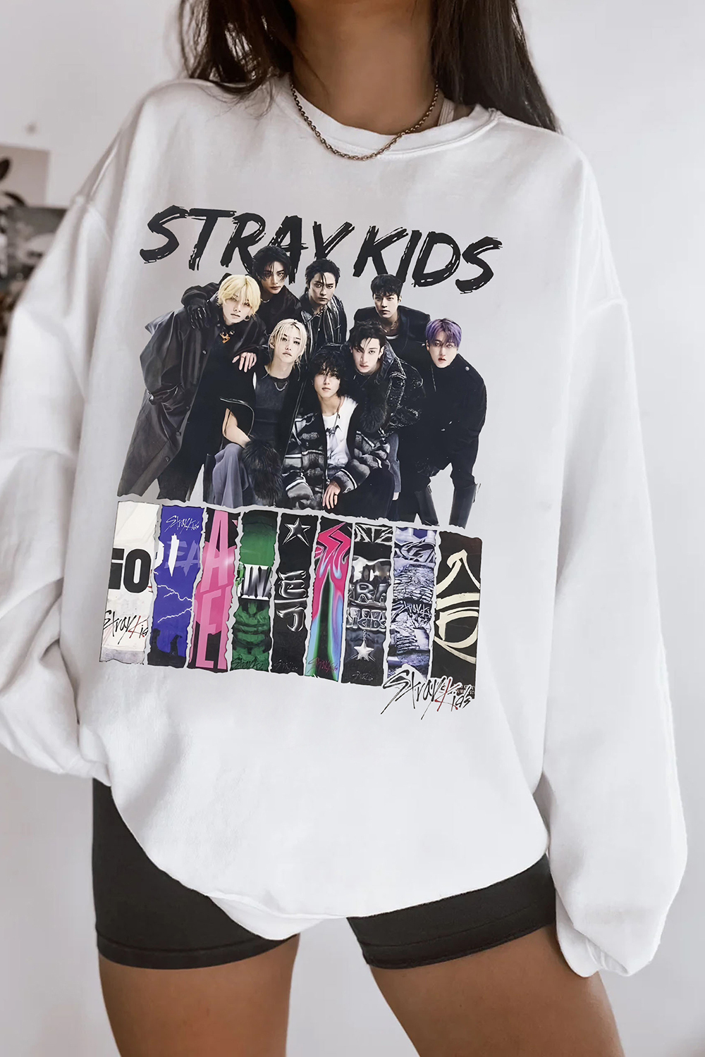 Stray Kids Album Graphic Sweatshirt For Women