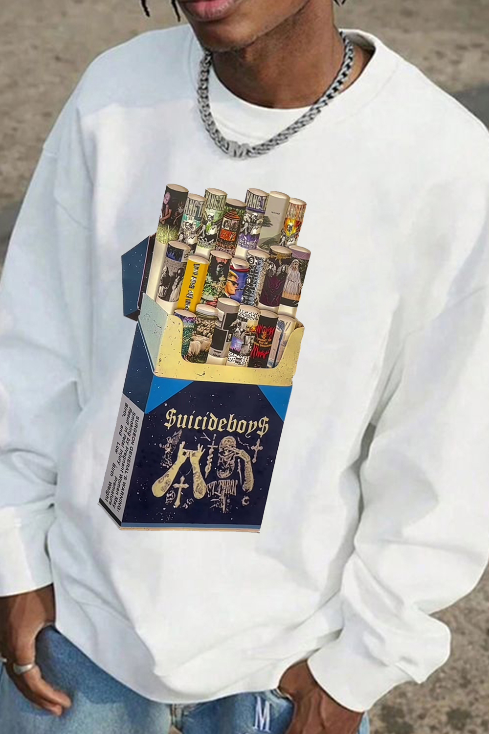 uicideboys personalized round neck sweatshirt