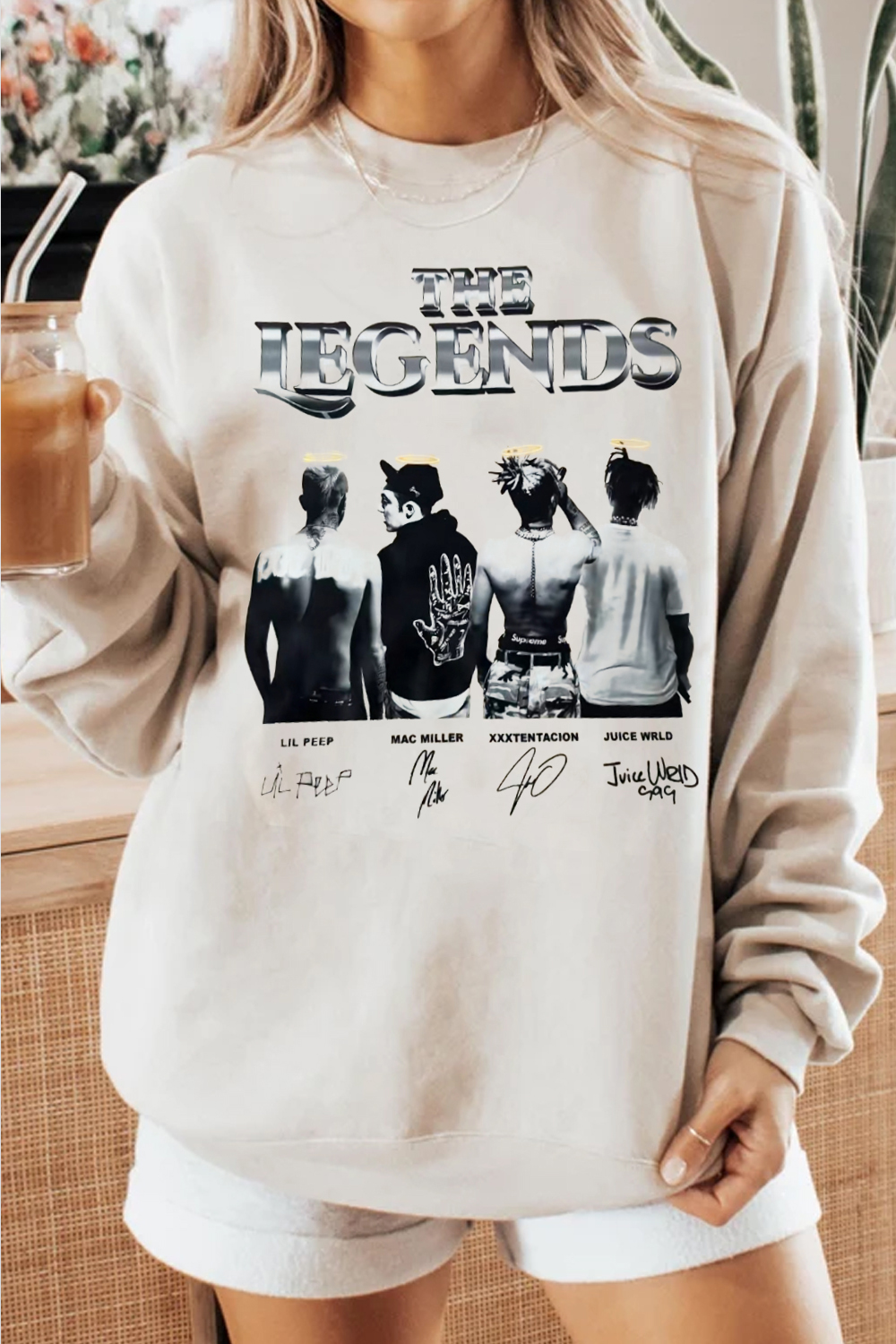The trending crew neck sweatshirt