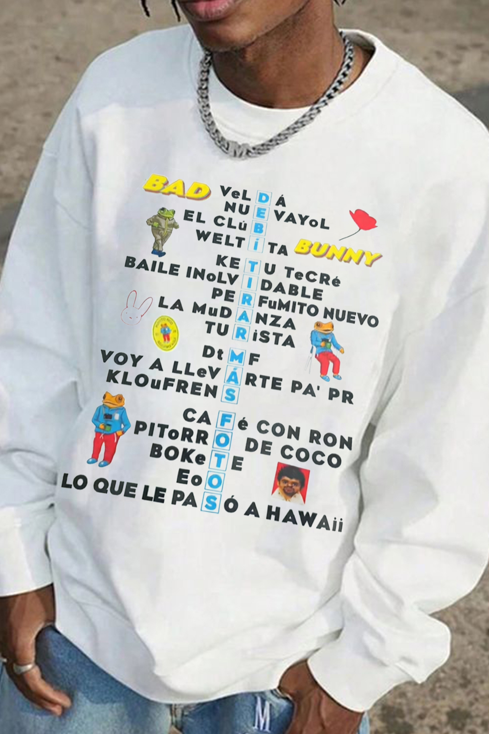 Bad Bunny New Version sweatshirt