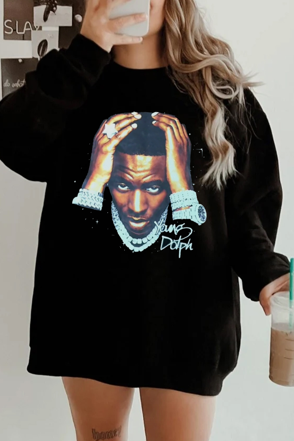 youngdolph Crew Neck Sweatshirt
