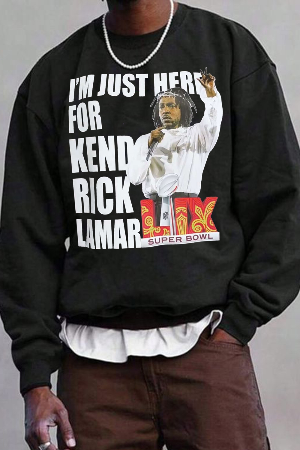 Kendrick Lamar2025 sweatshirt