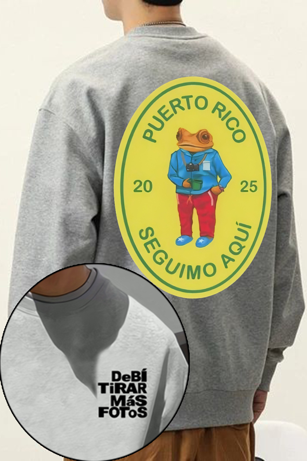 Bad Bunny DTMF Merch Graphic Sweatshirt For Men