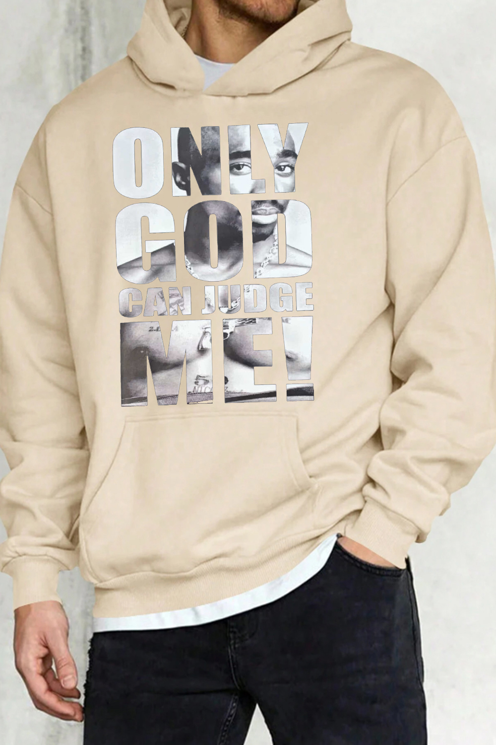 Only God Can Judge Me 2 PAC king Hoodie