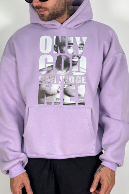 Only God Can Judge Me 2 PAC king Hoodie