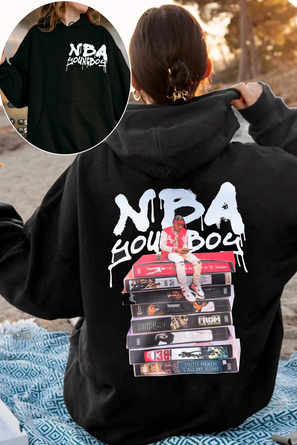nbayoungboy women hoodie