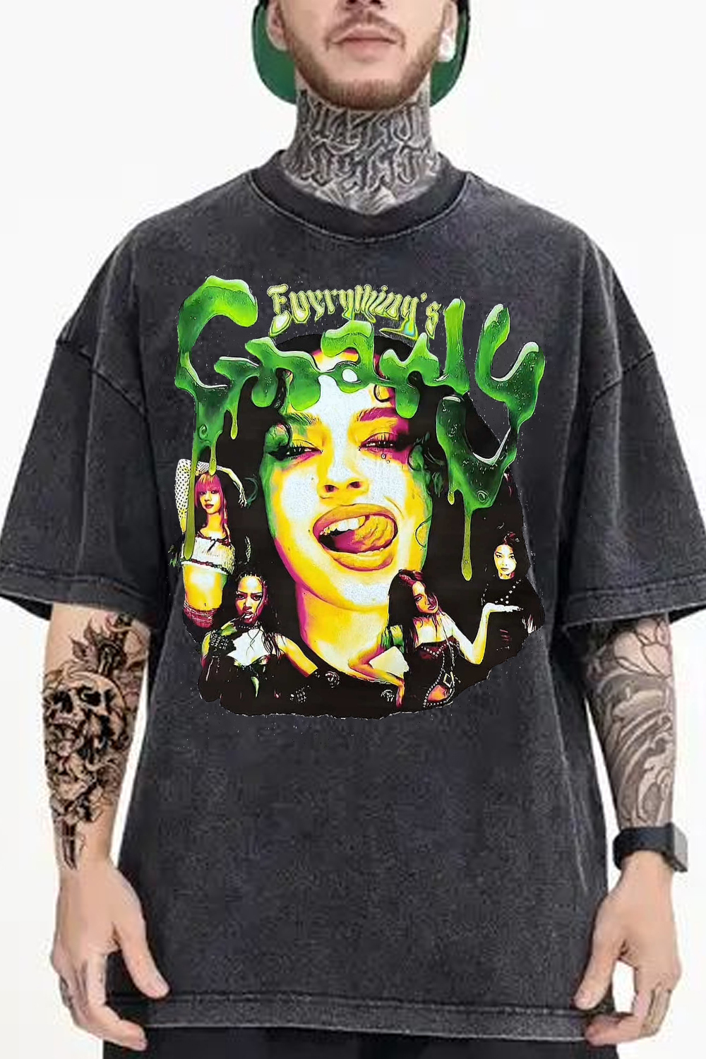 Katseye Washed Tshirt