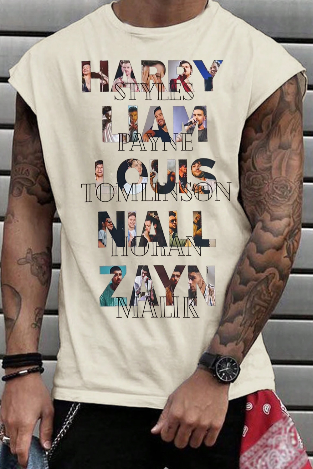 onedirection fans funny  Men's vest
